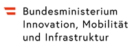 Logo des Bundesministeriums für Klimaschutz, Umwelt, Energie, Mobilität, Innovation und Technologie