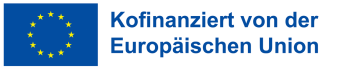 EFRE-Logo - Kofinanziert von der Europäischen Union