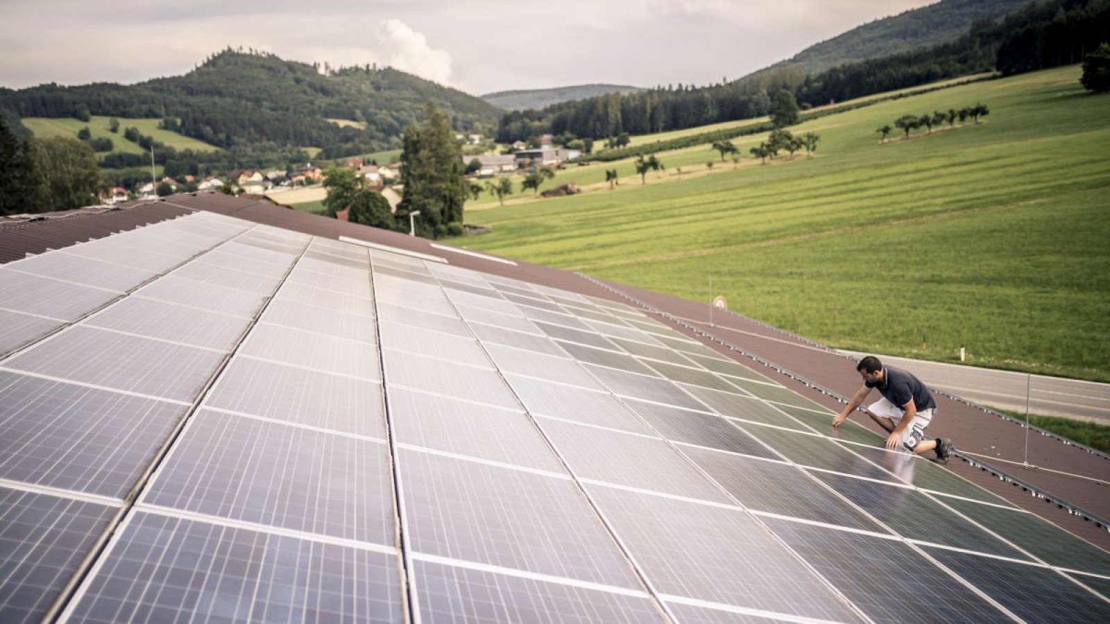 Photovoltaikanlagen sorgen für Erneuerbaren Strom.
