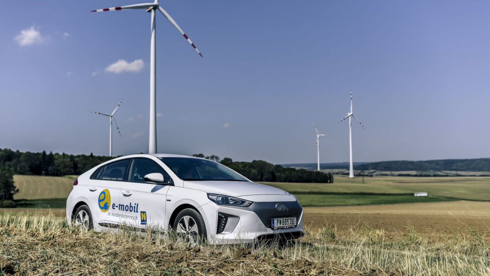 E-Autos und Windräder, die erneuerbaren Strom erzeugen brauchen wir für die Energiewende.