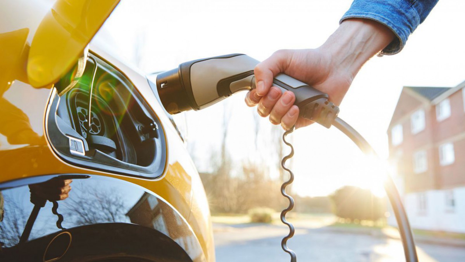 Elektroauto beim Laden