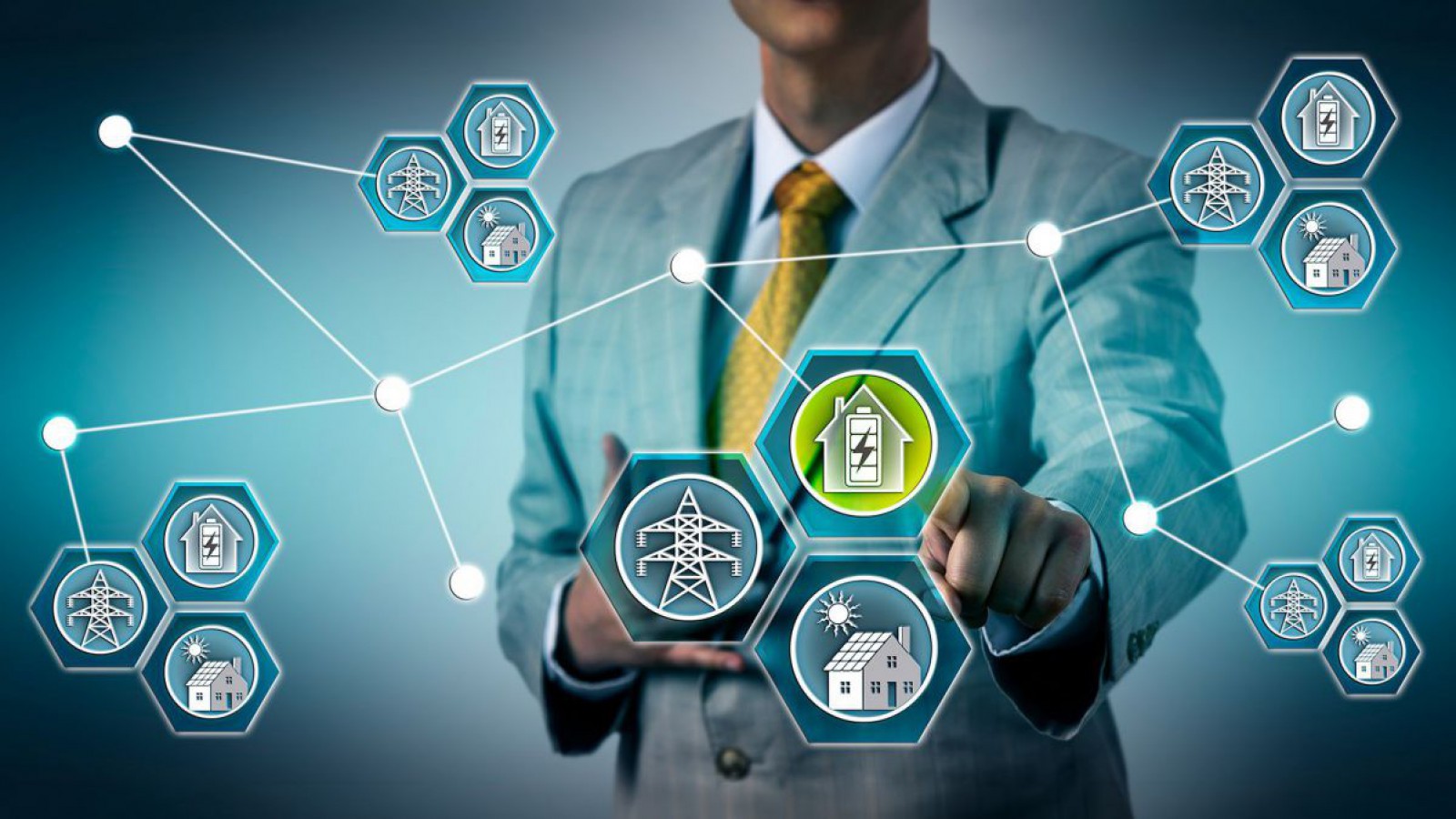 Energiemanagementsystem Netzwerk