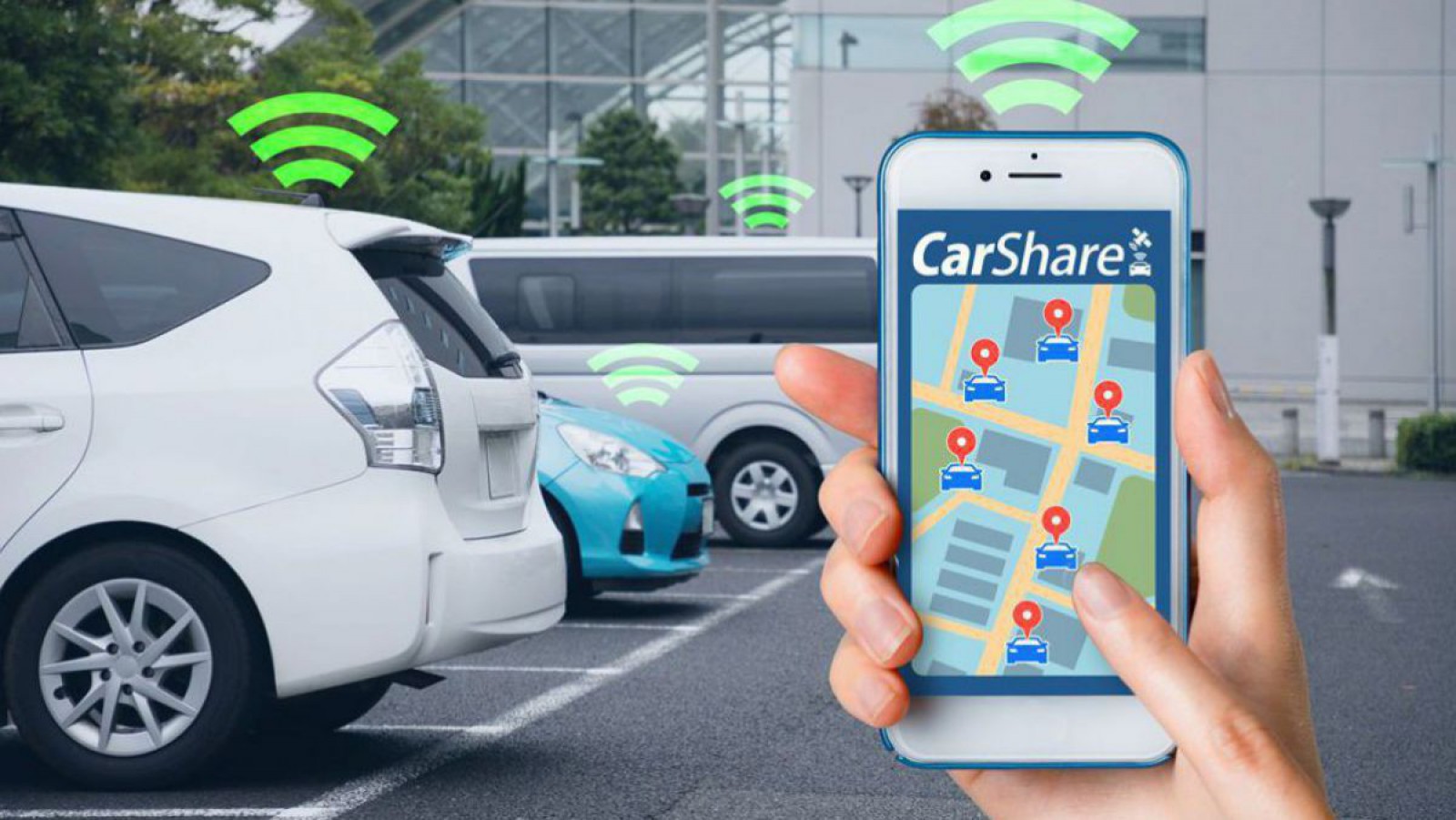 Carsharing mit Mobiltelefon