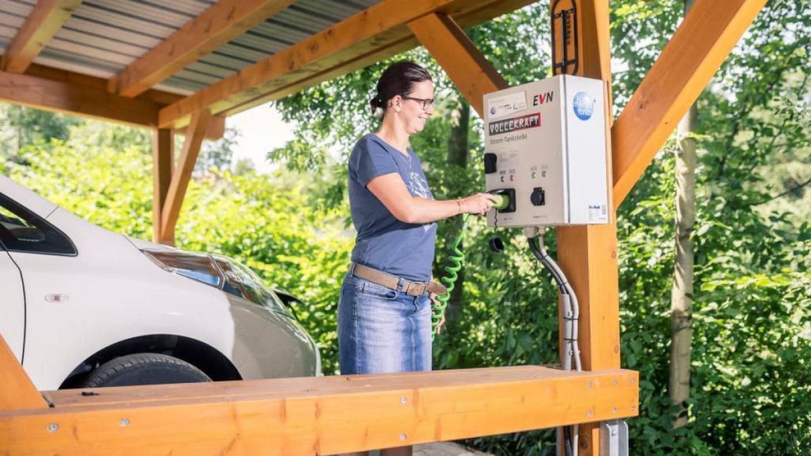 Stromtankstelle daheim