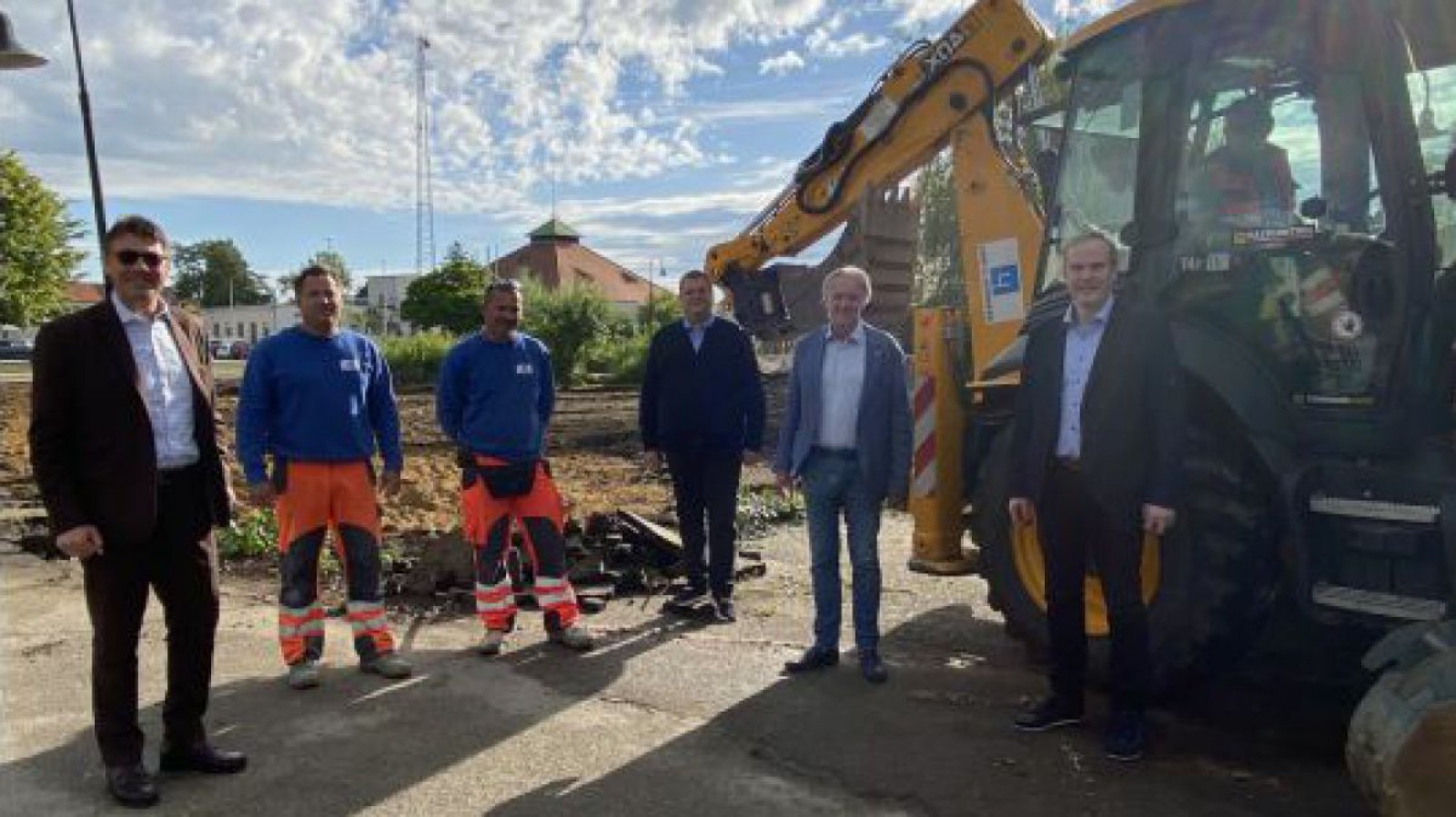 Abbruch Asphalt und Unterbau