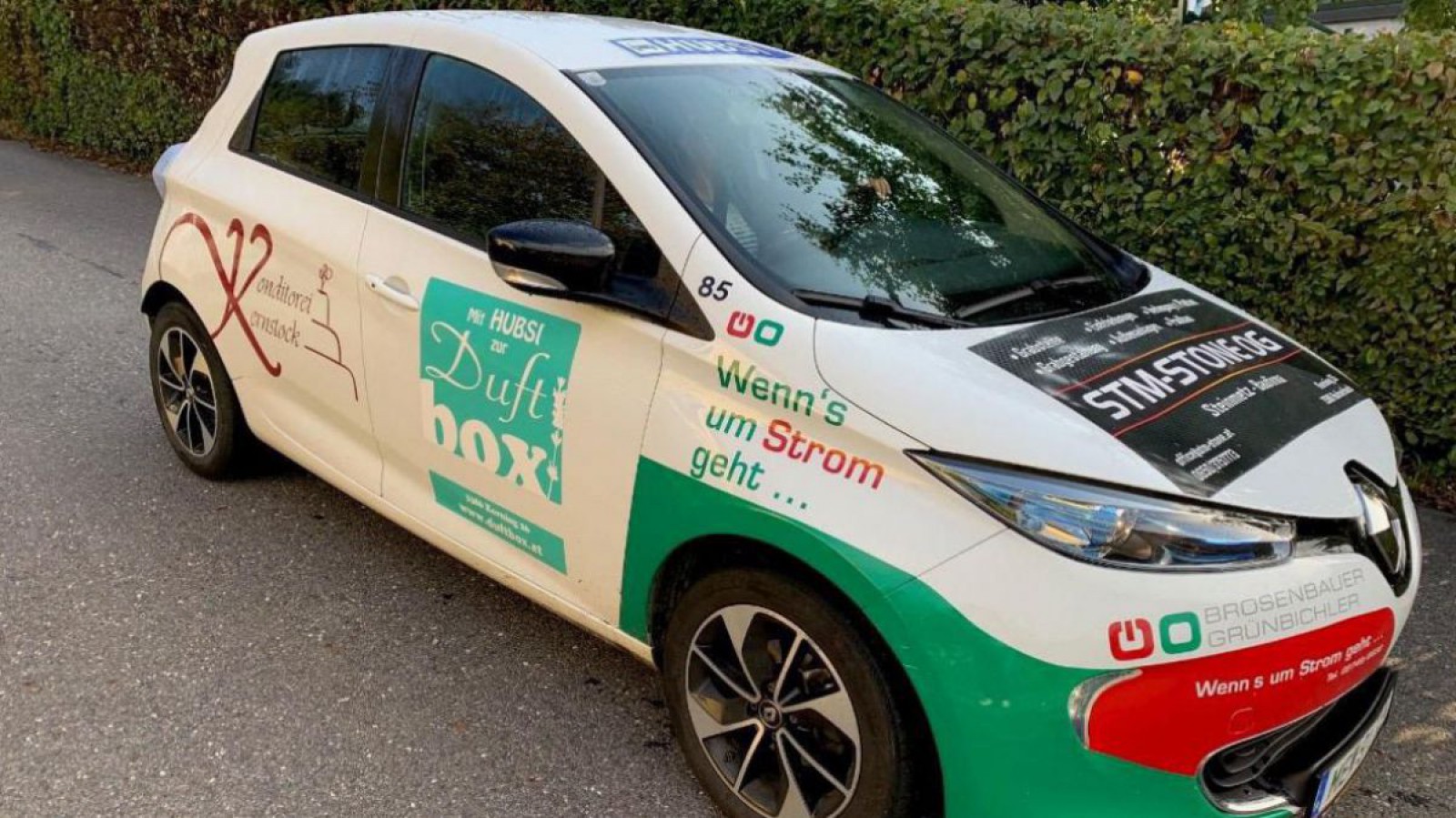 Elektroauto des Hol- und Bringservice HUBSI