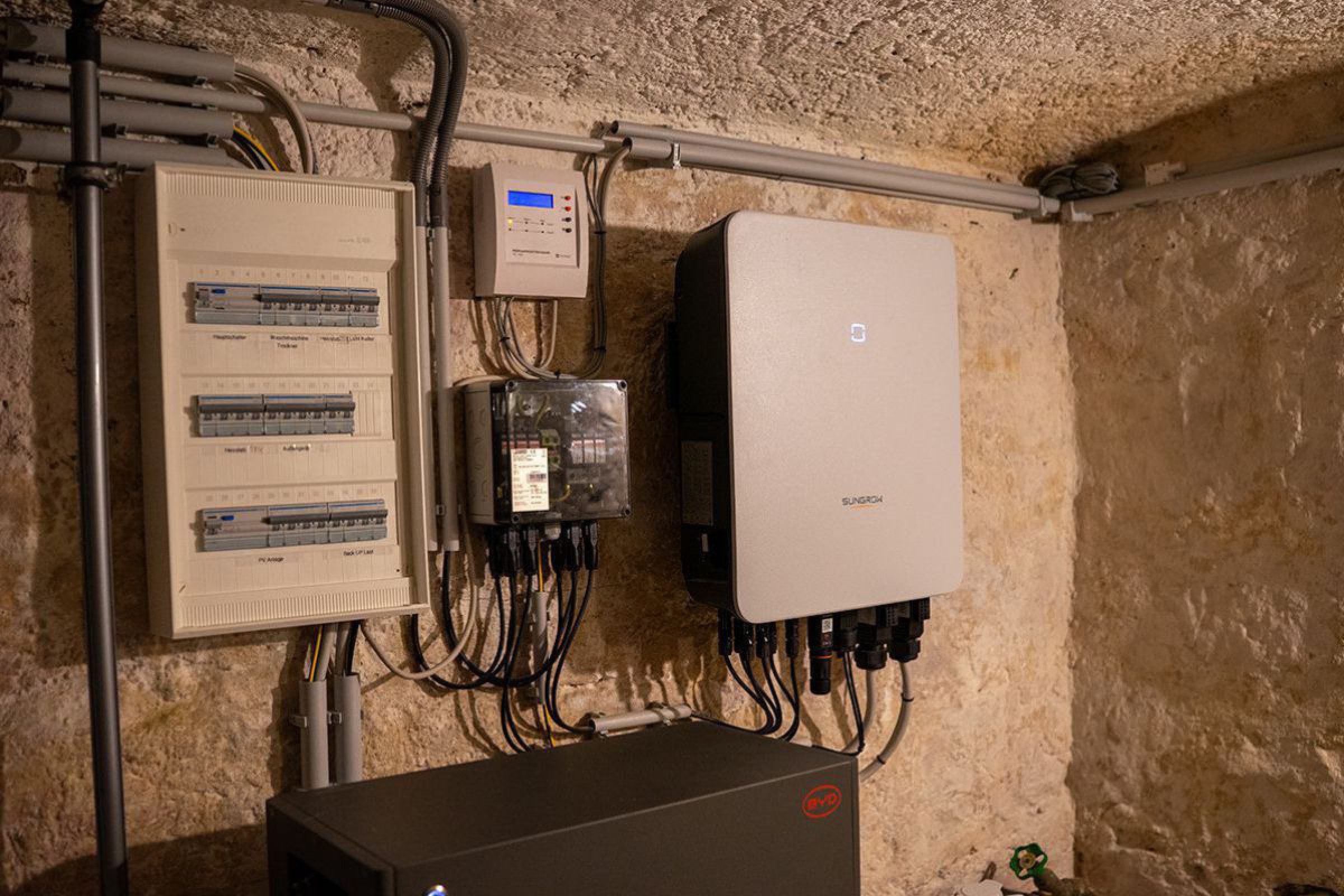 Haustechnik im Keller