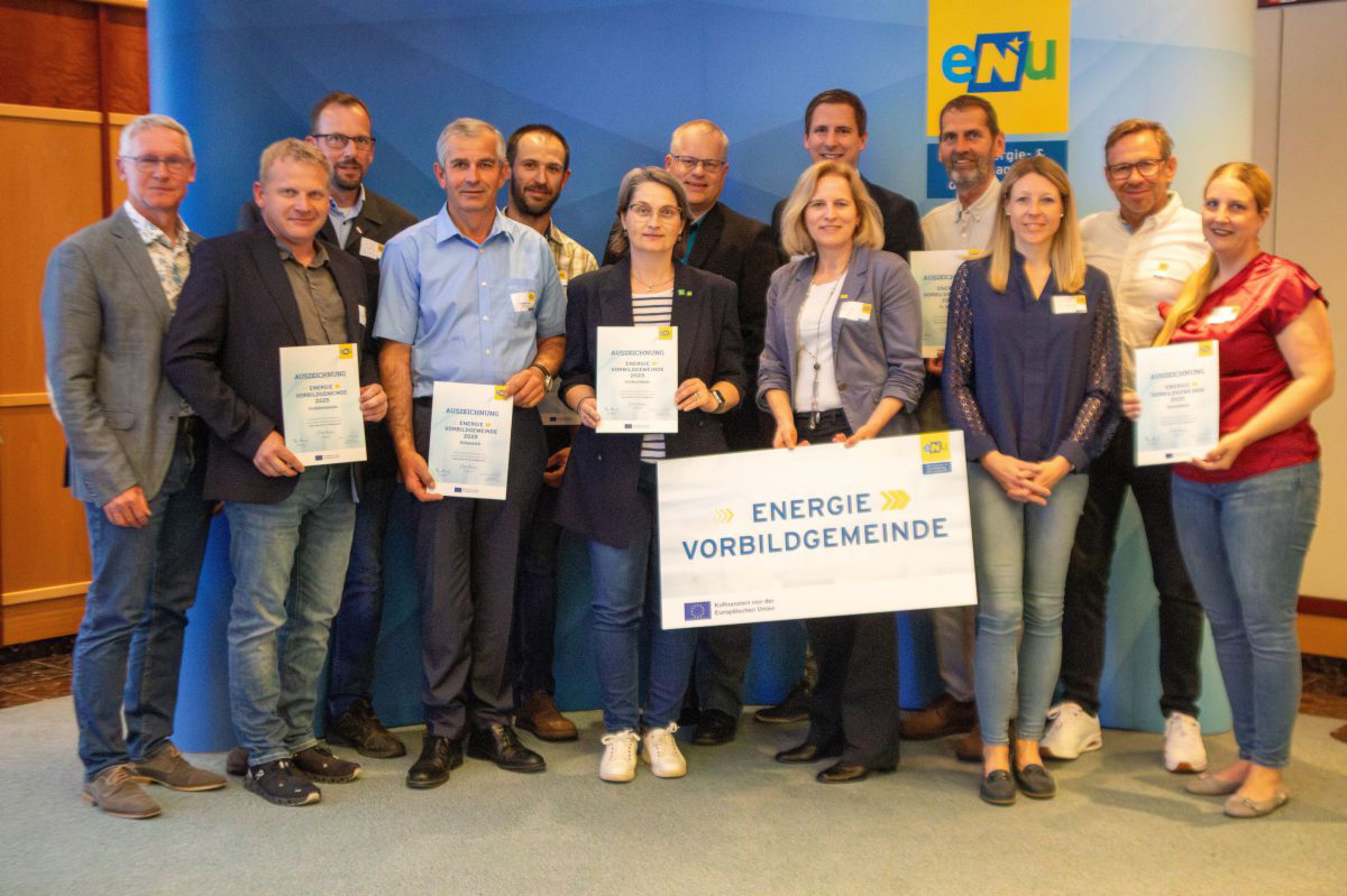 Energiebuchhaltungs-Vorbildgemeinden aus dem Bezirk Gm&uuml;nd.