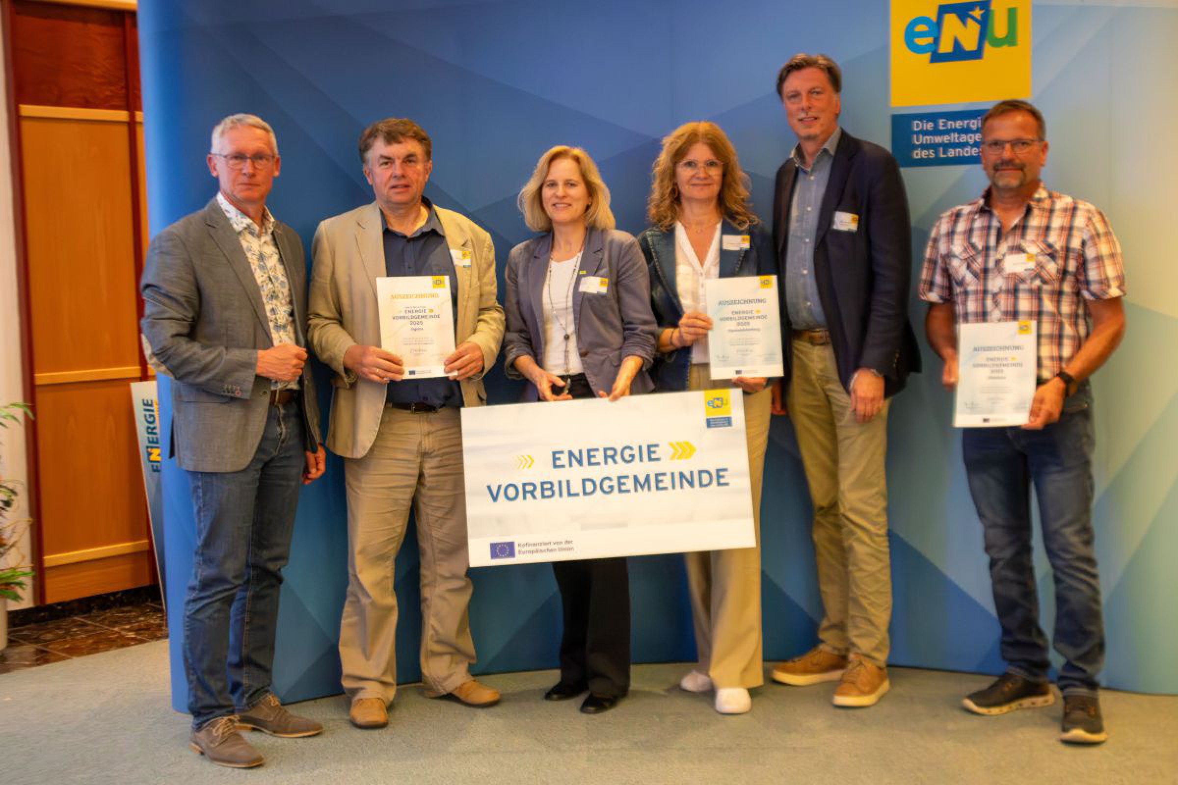 Energiebuchhaltungs-Vorbildgemeinden aus dem Bezirk Horn.