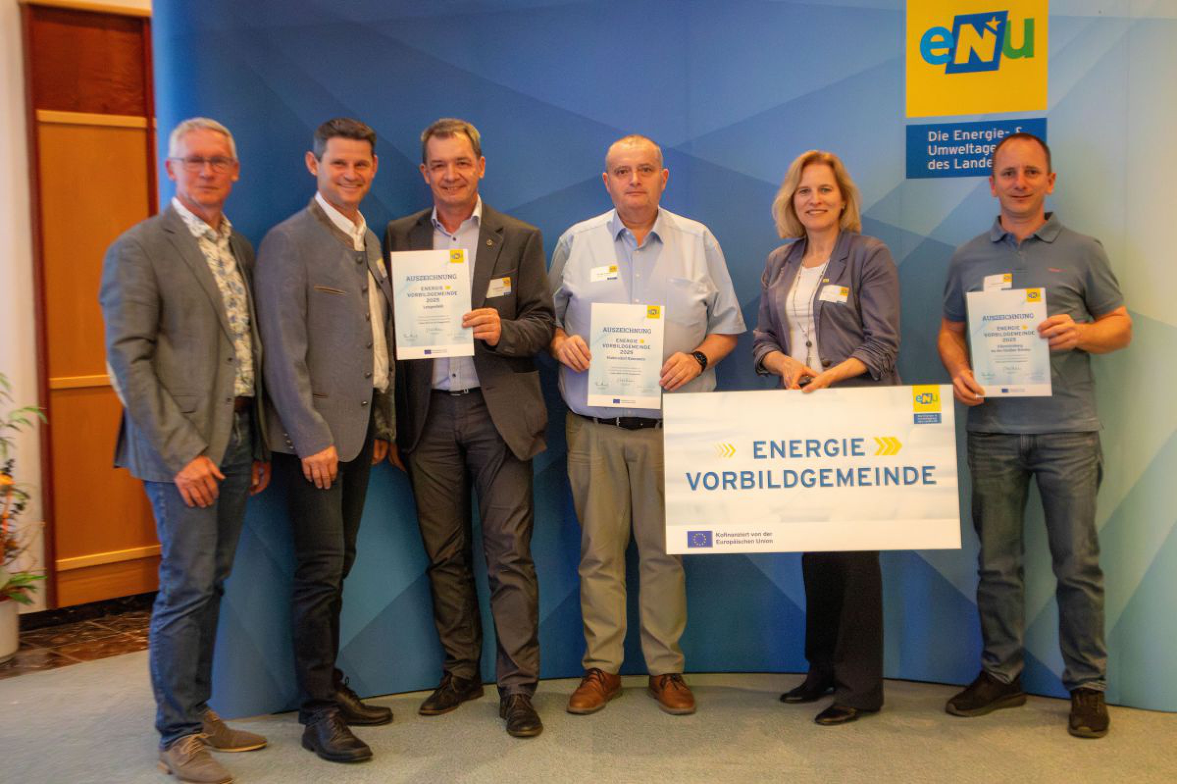 Energiebuchhaltungs-Vorbildgemeinden aus dem Bezirk Krems.