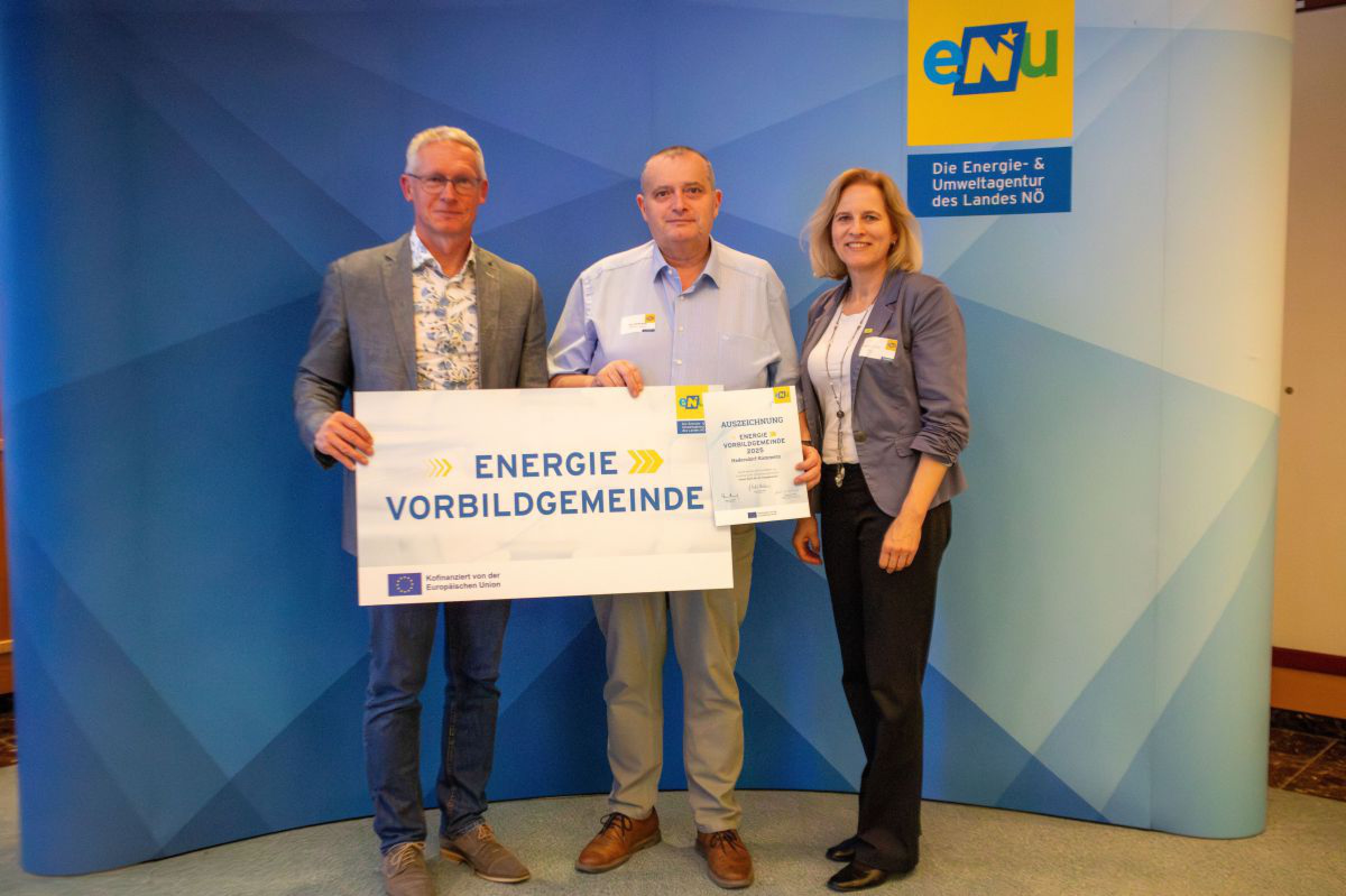 Energiebuchhaltungs-Vorbildgemeinde Hadersdorf-Kammern