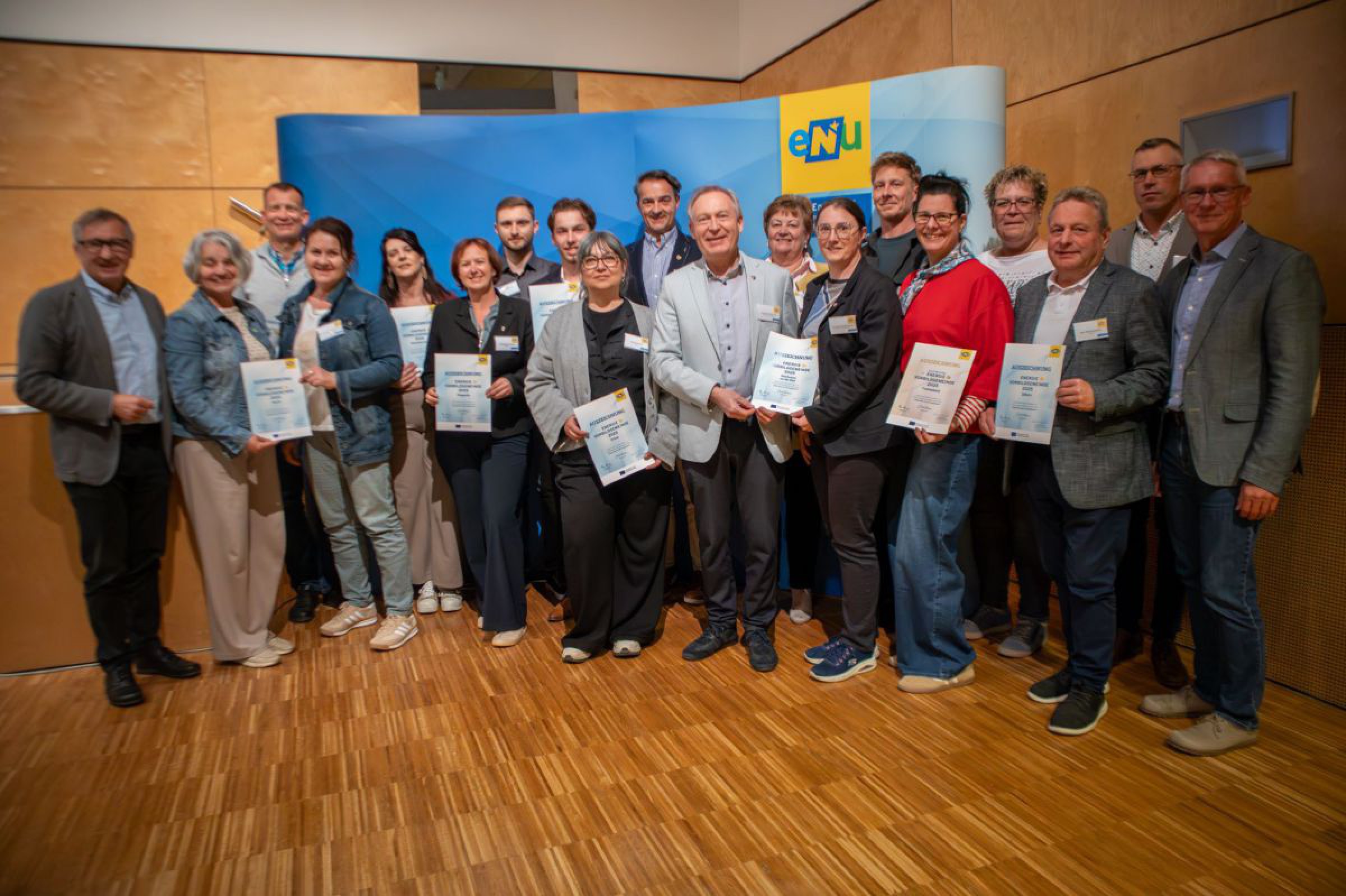 Energiebuchhaltungs-Vorbildgemeinden aus dem Bezirk Neunkirchen