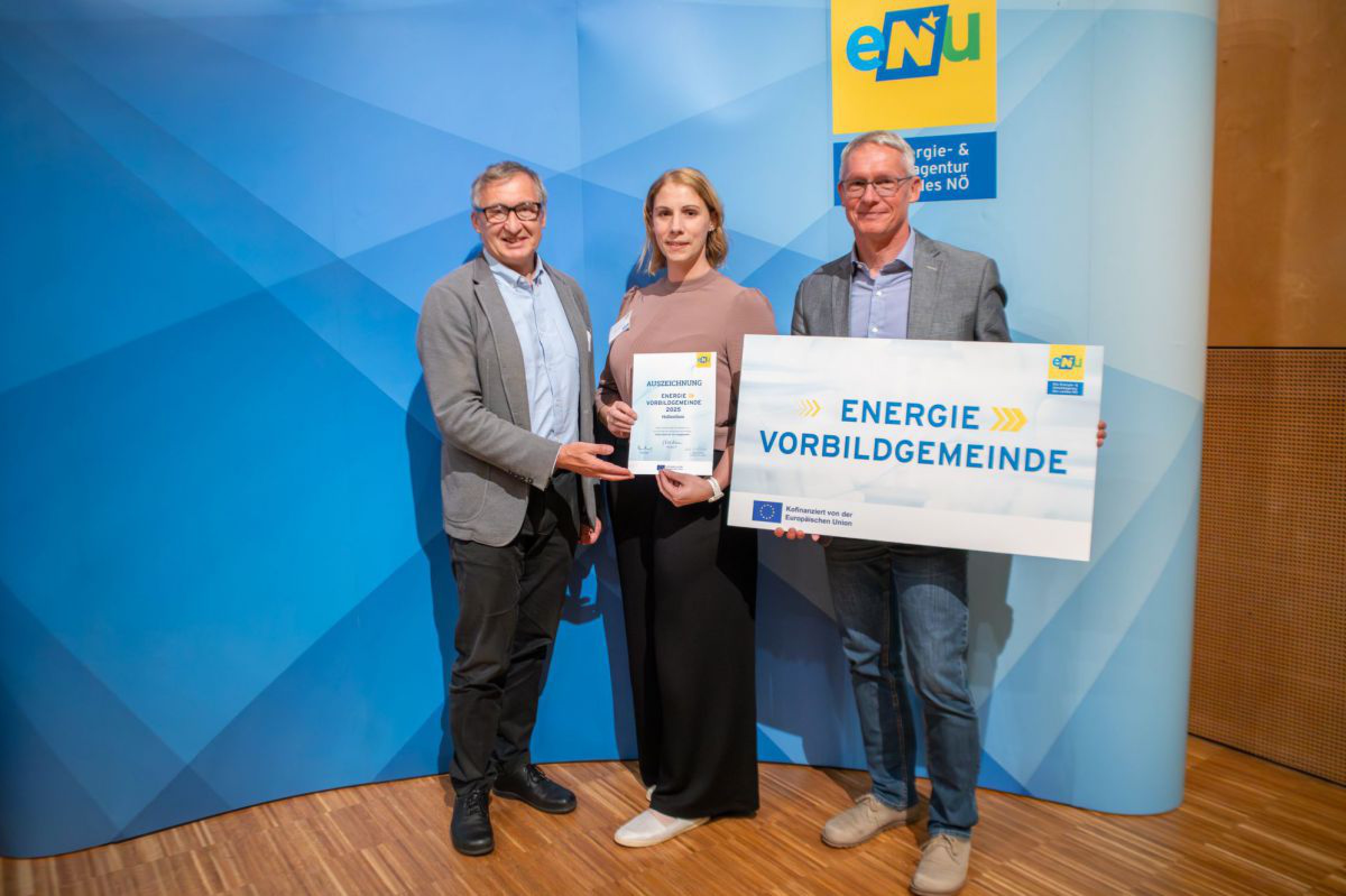 Energiebuchhaltungs-Vorbildgemeinde Hollenthon