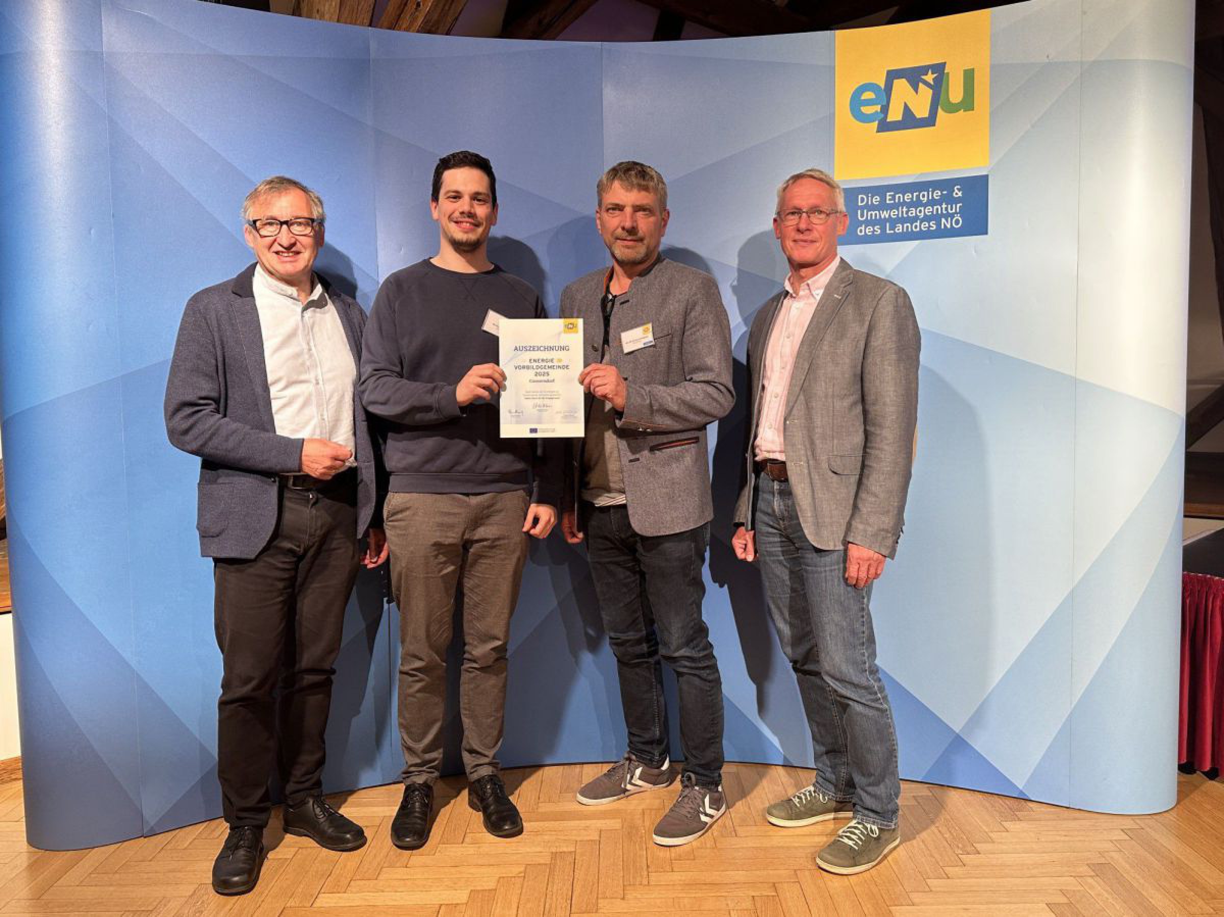 Energiebuchhaltungs-Vorbildgemeinde G&auml;nserndorf