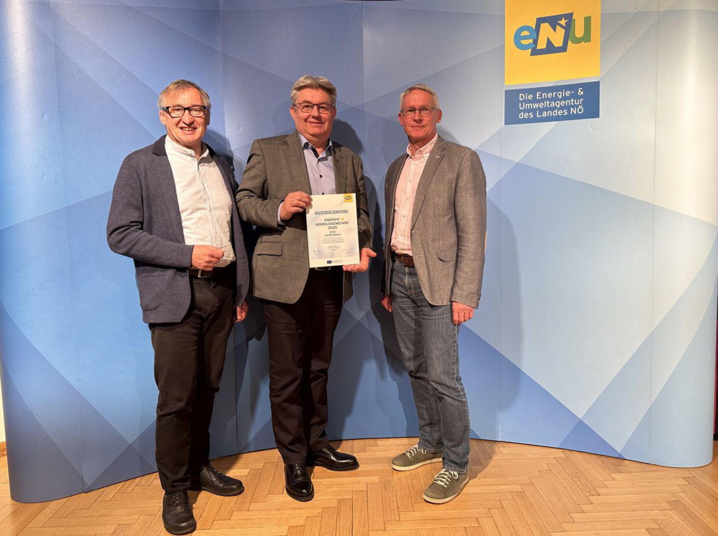 Energiebuchhaltungs-Vorbildgemeinde Orth an der Donau