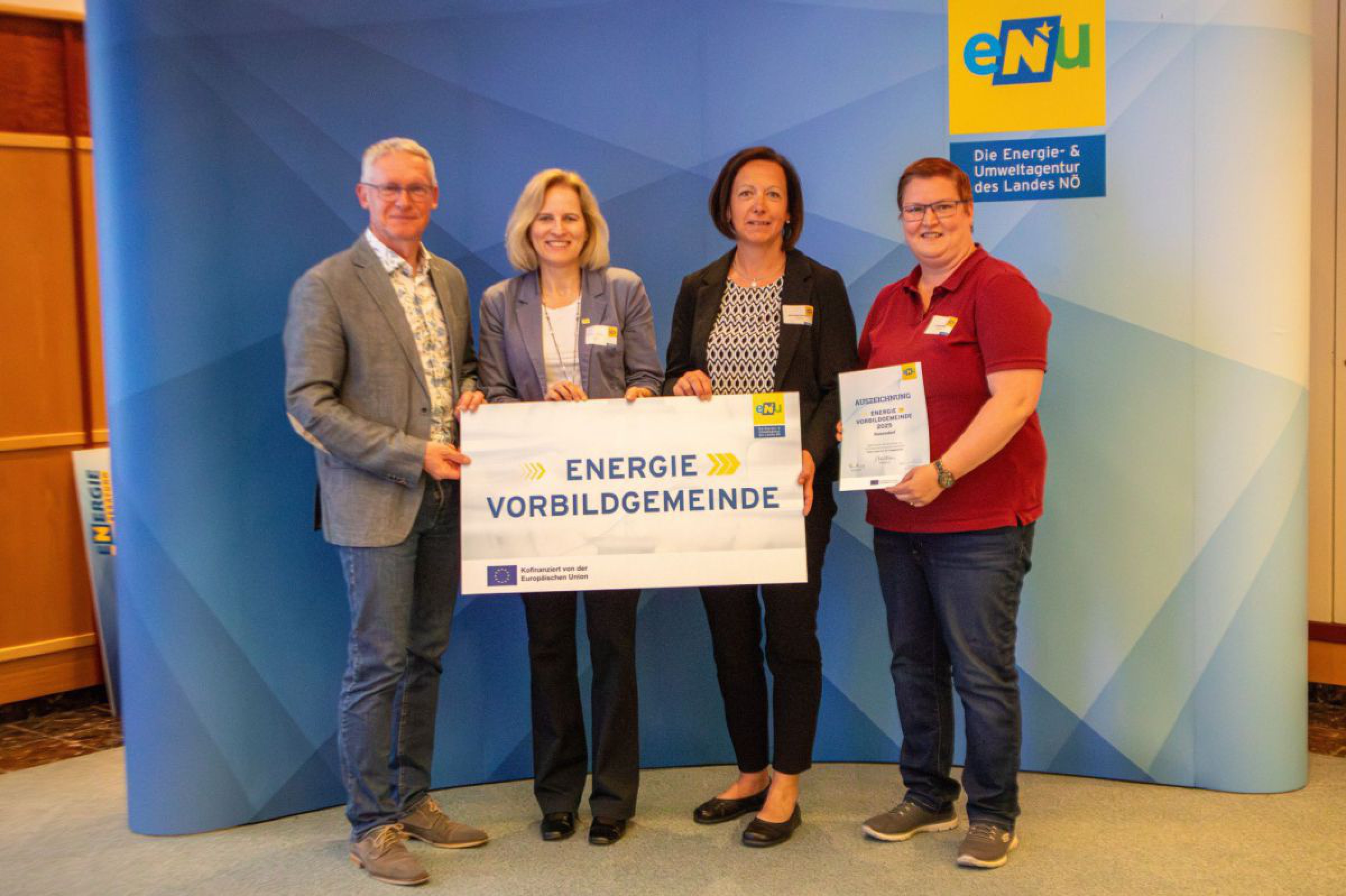 Energiebuchhaltungs-Vorbildgemeinden aus dem Bezirk Melk (Raxenbach)