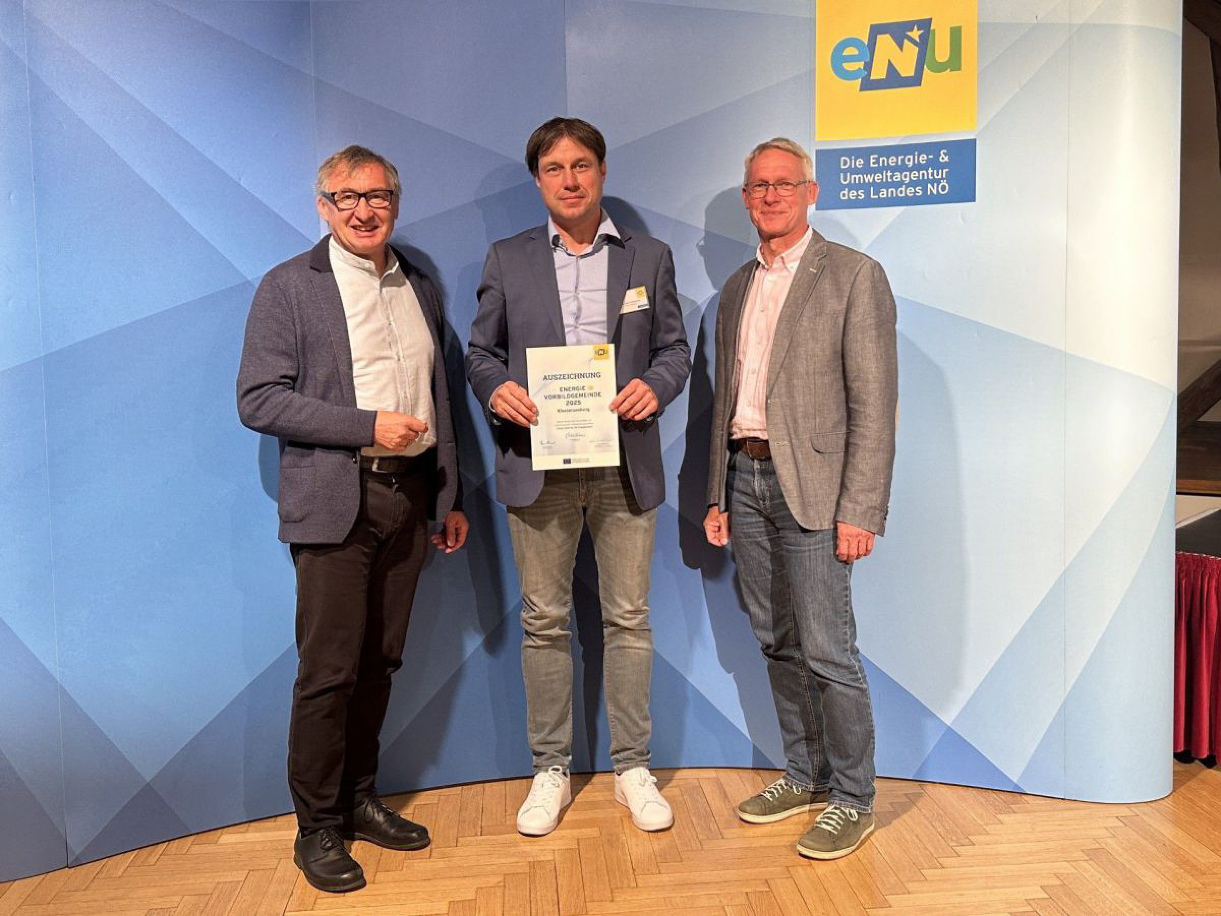 Energiebuchhaltungs-Vorbildgemeinden aus dem Bezirk Klosterneuburg