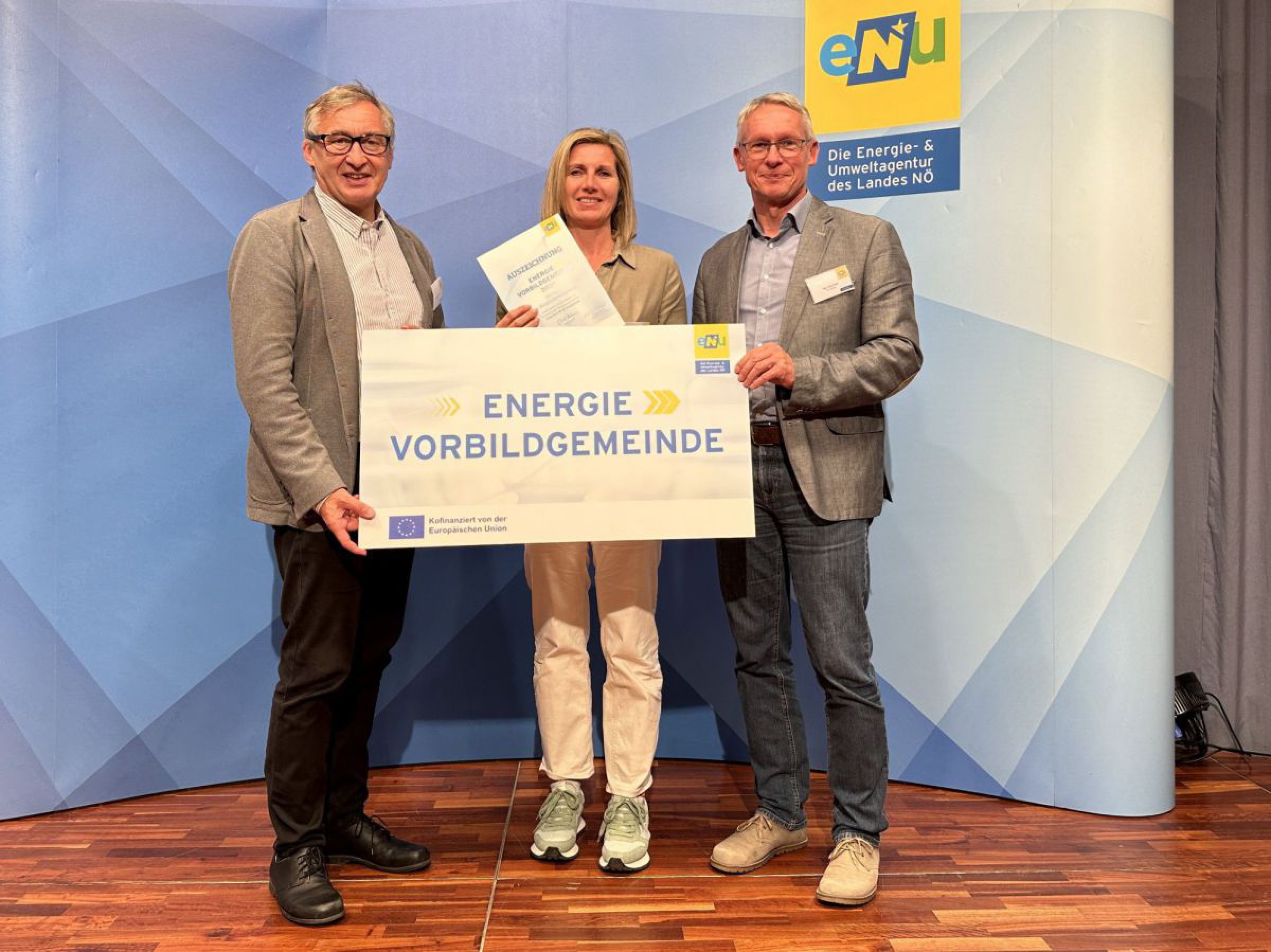 Energiebuchhaltungs-Vorbildgemeinde Bergern im Dunkelsteinerwald