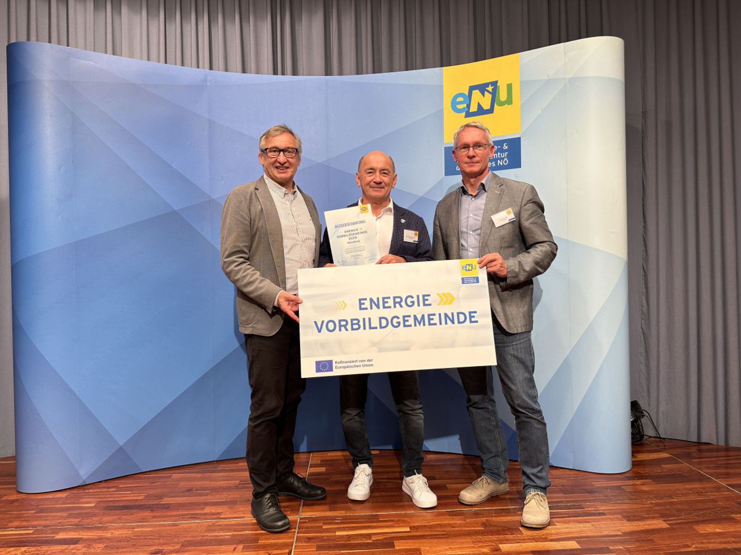 Energiebuchhaltungs-Vorbildgemeinde Wieselburg