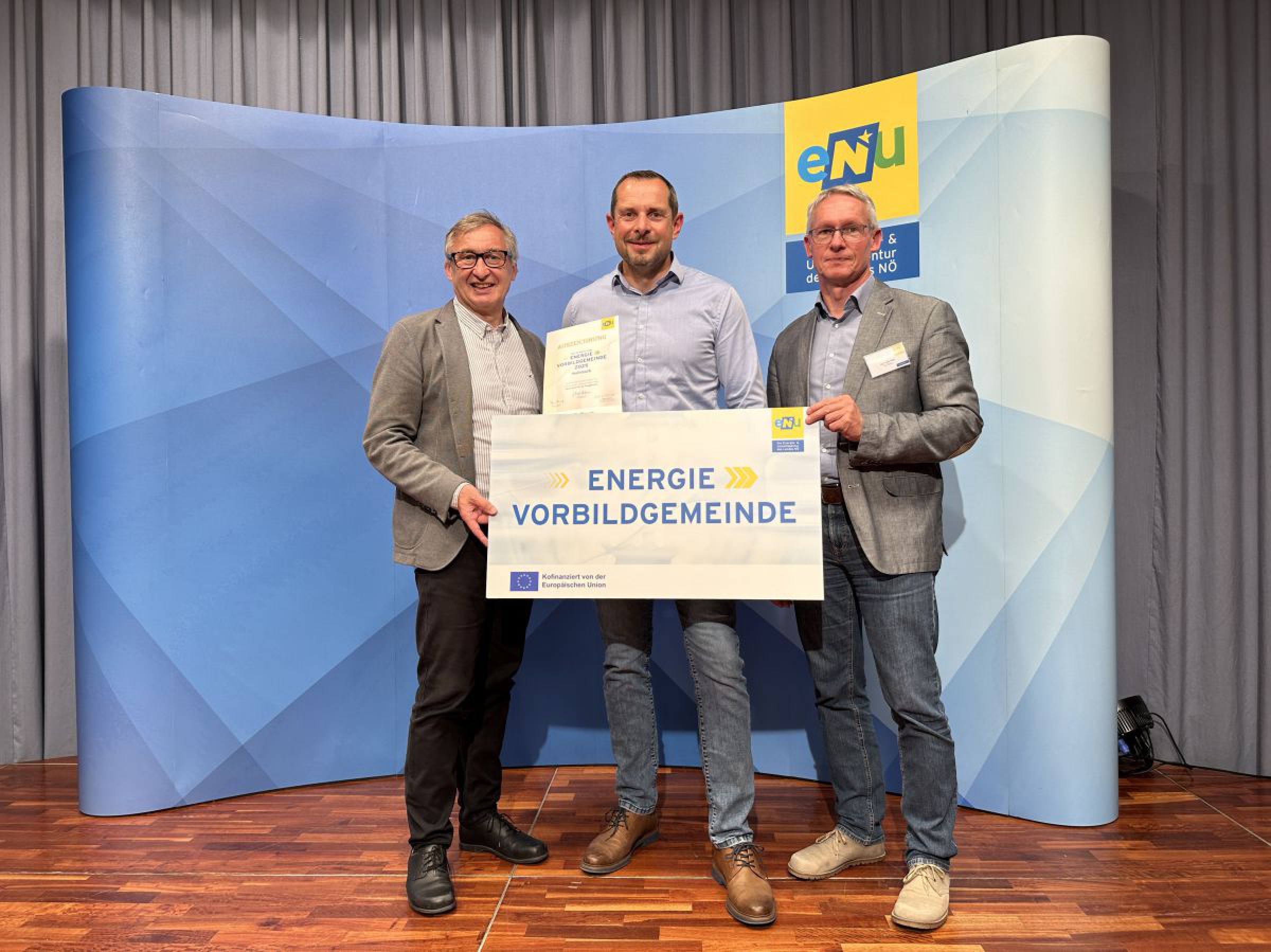 Energiebuchhaltungs-Vorbildgemeinde Wolfsbach