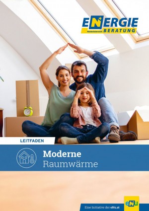 Cover der Brosch&uuml;re Moderne Raumw&auml;rme
