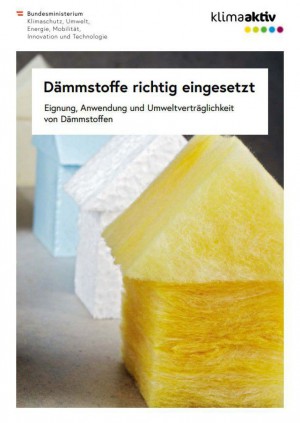 Cover der Brosch&uuml;re D&auml;mmstoffe richtig eingesetzt
